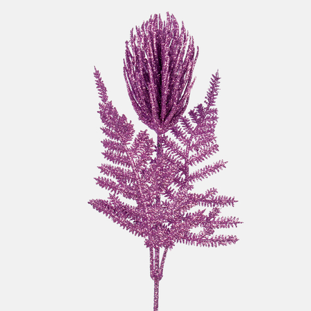 Distel mit Glitter